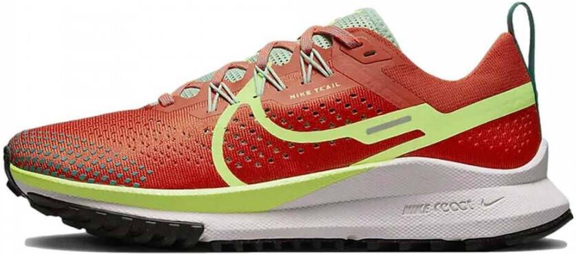 Nike React Pegas Trailrunningschoenen Dames Mantra Orange Ghost Green Enamel Green - Foto 2