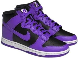 Nike Dunk Hi Retro Tcu Psychic Purple Black-Psychic Purple