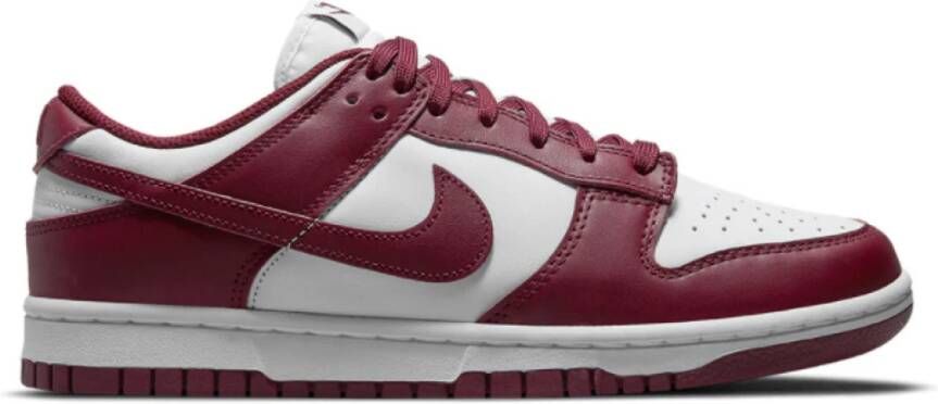 Nike Dunk Low Sneakers Stijlvolle Herenschoenen Rood Heren