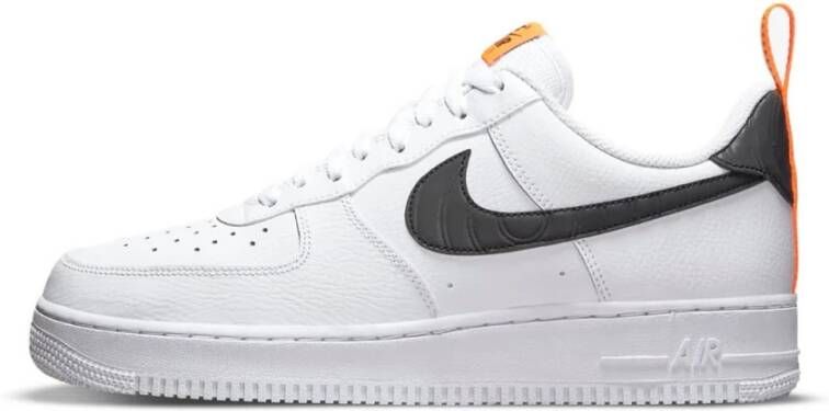 Nike Air Force 1 Low Heren Schoenen White Leer