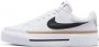 Nike Legacy Lift Lage Sneaker Wit Zwart Oranje White Dames - Thumbnail 13