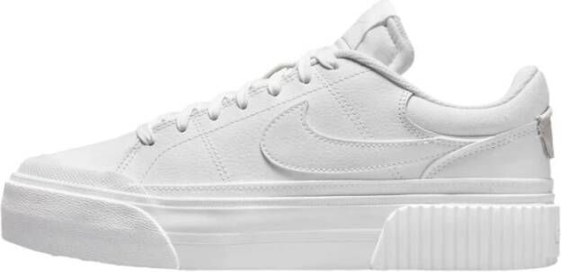 Nike Legacy Lift Lage Sneaker Wit Zwart Oranje White Dames - Foto 11