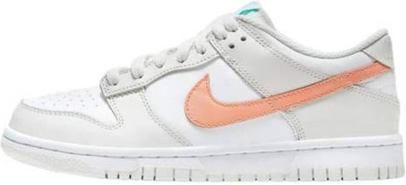 Nike Witte Bone Peach Aqua Sneakers Grijs Dames