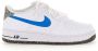Nike AIR FORCE 1 LV8 Sneakers Wit Blauw - Thumbnail 2