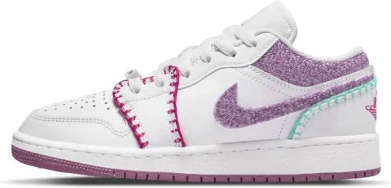 Jordan Air 1 Low Se(Gs ) White Light Bordeaux Rush Pink Schoenmaat 35+ Shoes grade school DM9037 100 - Foto 3