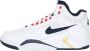Nike Air Flight Lite Mid White Midnight Navy University Red Schoenmaat 38 1 2 Sneakers DJ2518 102 - Thumbnail 2