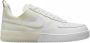 Nike Air Force 1 React White White Coconut Milk Lt Iron Ore Schoenmaat 38 1 2 Sneakers DH7615 100 - Thumbnail 1