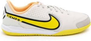 Nike Tiempo Legend 9 Academy Zaalvoetbalschoenen (IN) Kids Beige Geel Zwart
