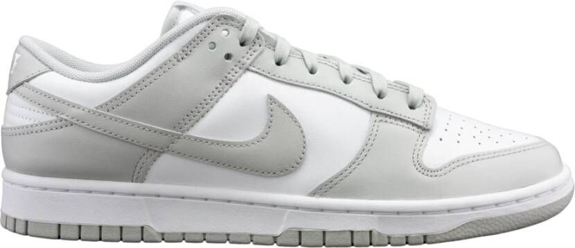 Nike Dunk Heren Schoenen Wit Maat: 49.5 Leer Foot Locker