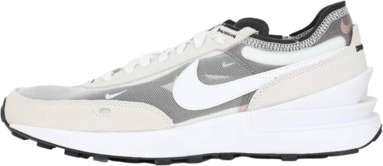 Nike Waffle One Fashion sneakers Schoenen summit white white black orange maat: 47.5 beschikbare maaten:47.5