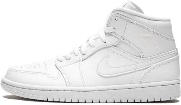 Jordan Wmns Air 1 Mid Basketball Schoenen white white white 40 beschikbare maaten:36.5 37.5 38.5 39 40.5 41 42 - Foto 20