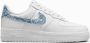 Nike Versleten blauwe paisley sneakers Blauw Dames - Thumbnail 1