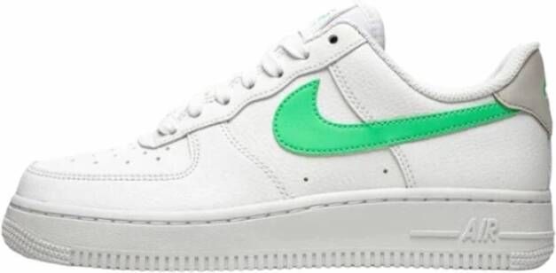 Nike Wmns Air Force 1 '07 White Green Glow Light Bone White Schoenmaat 40 1 2 Sneakers 315115 164