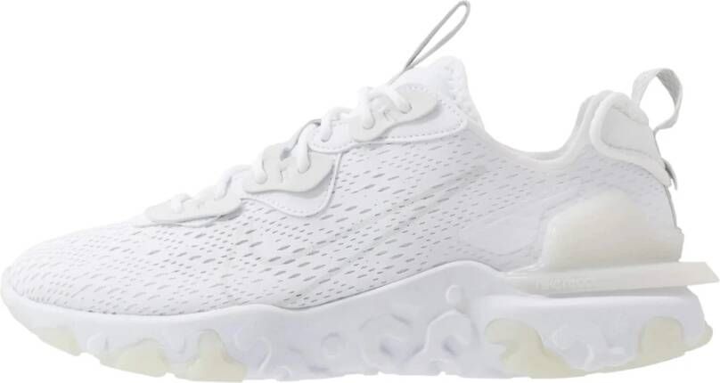 Nike React Vision White Lt Smoke Grey White Lt Smoke Grey Schoenmaat 42 1 2 Sneakers CD4373 101 - Foto 4