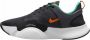 Nike SuperRep Go 2 Dark Smoke Grey Clear Emerald White Total Orange - Thumbnail 2
