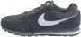 Nike Md Runner 2 Gs 807316-001 Zwart Dames - Thumbnail 1