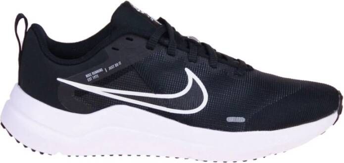 Nike Stijlvolle Downshifter 12 Sneakers voor heren Zwart Heren