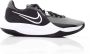 Nike Precision 6 Basketbal Schoenen Black White Iron Grey White Heren - Thumbnail 12