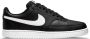 Nike Court Vision Low Sneakers Black White-Photon Dust - Thumbnail 46