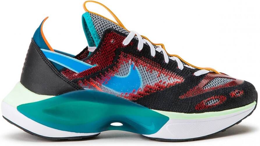 Nike Lage Schoen Zwart Blauwe Held Blauwe Blik Multicolor Heren - Foto 1