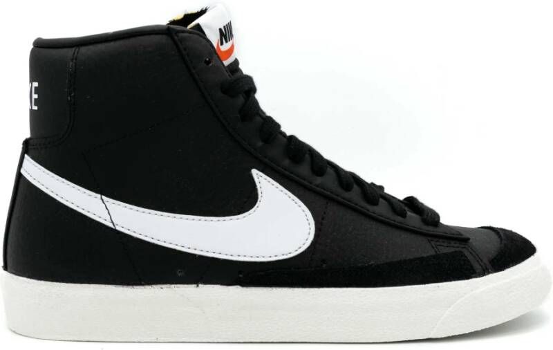 Nike Blazer Mid '77 Vintage Heren Sneakers Black Sail-Sail-Total Orange - Foto 5