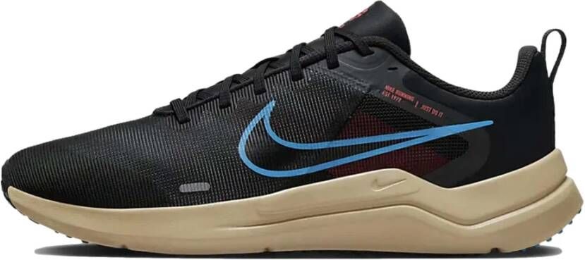 Nike Stijlvolle Downshifter 12 Sneakers Black Heren