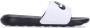 Nike Victori One Slide Mix Heren Slippers en Sandalen White Mesh Synthetisch Foot Locker - Thumbnail 9