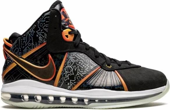 Nike Lebron Viii Qs Heren Schoenen Black Mesh Synthetisch Foot Locker