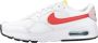 Nike Witte Sportieve Textiel Sneakers Vrouwen White Dames - Thumbnail 7