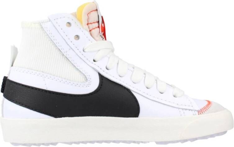 Nike W Blazer Mid '77 Jumbo White Black White Sail Schoenmaat 42 1 2 Sneakers DQ1471 100 - Foto 5