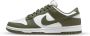 Nike WMNS Dunk Low Medium Olive White Medium Olive-White DD1503-120 Schoenen Sneakers Groen Green - Thumbnail 21