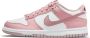 Nike Roze Velvet Dunk Low Stijlvolle en veelzijdige sneakers Pink Dames - Thumbnail 1