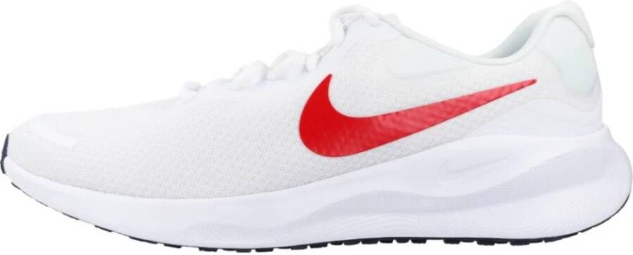 Nike Stijlvolle Revolution 7 Sneakers voor Mannen White Heren