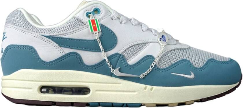 Nike Air Max 1 Patta Waves Aqua (Special Box Bracelet) Blauw
