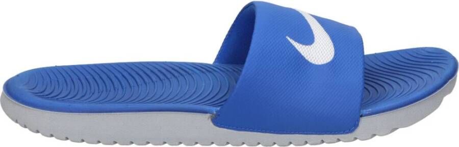 Nike "Synthetische Sliders voor Vrouwen" Blauw Dames