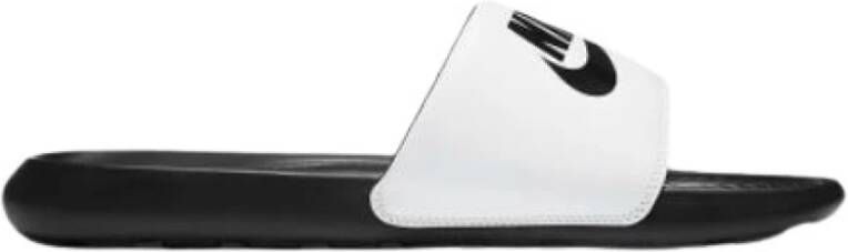 Nike Victori One Slide Sandalen Schoenen white black white maat: 47.5 beschikbare maaten:40 41 44 45 46 47.5 - Foto 20