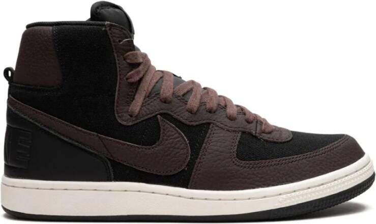 Nike Zwarte Terminator High SE Sneakers Multicolor Heren