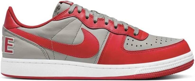 Nike Lage Unlv Sneakers Medium Grijs Varsity Rood-Wit Multicolor Heren