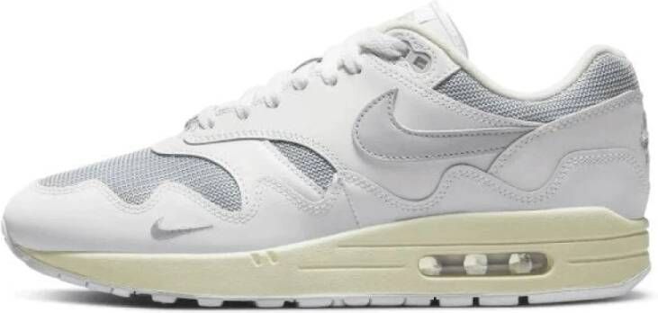Nike The Wave Collection Air Max 1 Patta White Grey Wit Heren