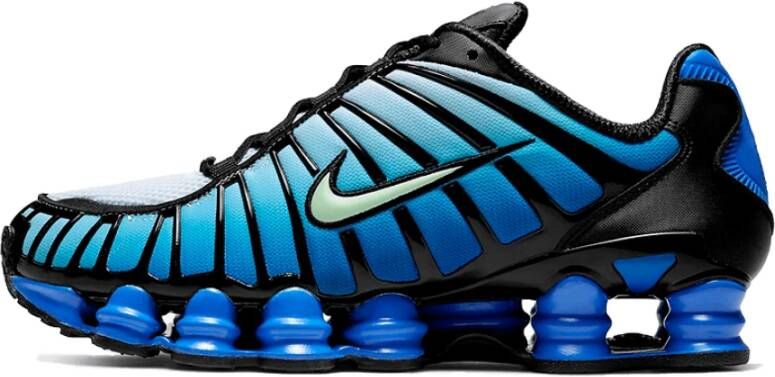 Nike Shox Heren Schoenen Zwart Maat: 42.5 Synthetisch Textil Foot Locker