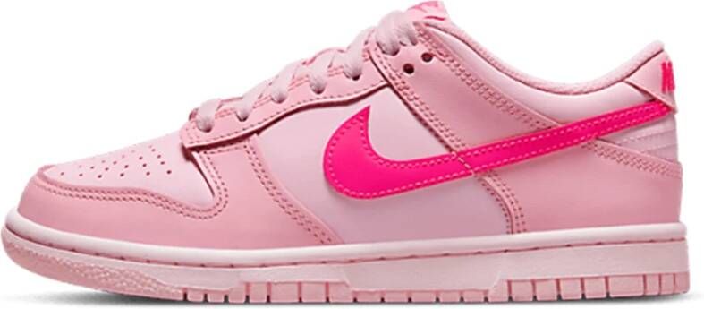 Nike Dunk Low Triple Pink Barbie (Gs) Pink Dames