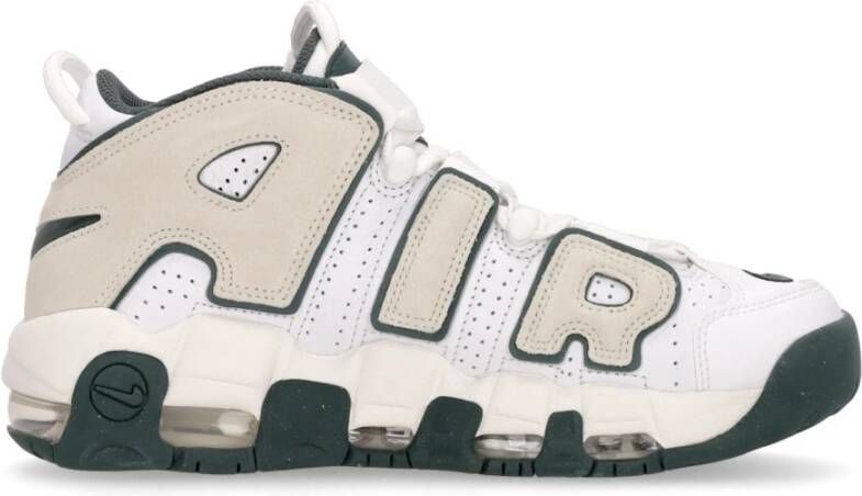 Nike Uptempo Heren Schoenen Wit Maat: 42 Synthetisch Leer Foot Locker