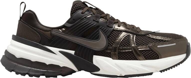 Nike Lage Sneakers V2K Run Velvet Brown White Black Baroque Brown - Foto 1