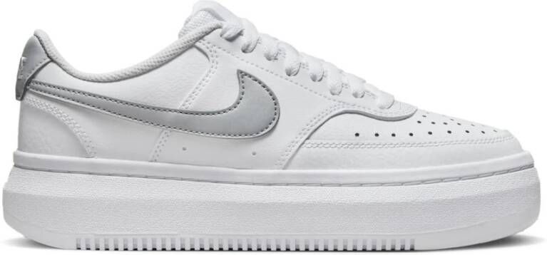 Nike Verhoog je stijl met Court Vision Alta Sneakers White Dames