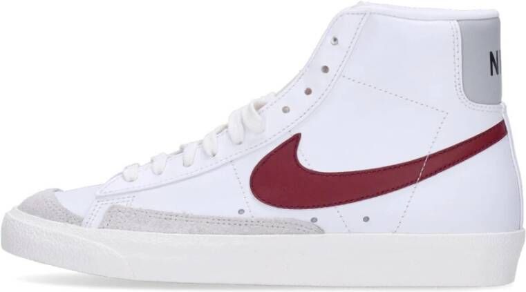 Nike Vintage Hoge Sneaker Wit Biet Grijs White Heren