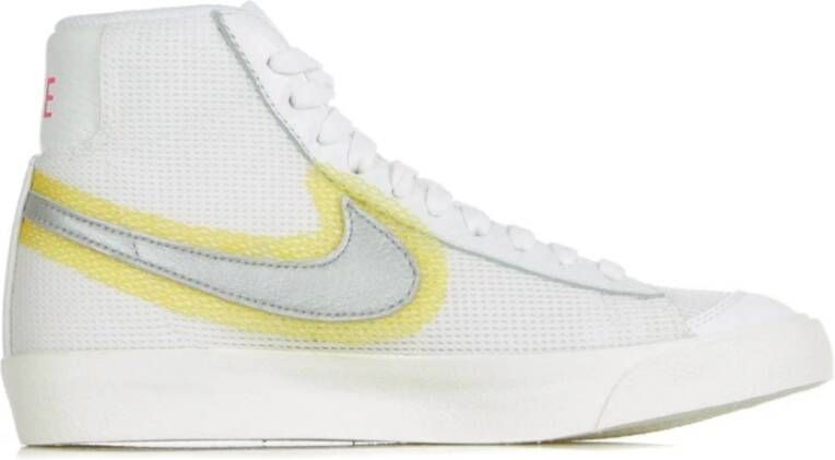 Nike Vintage Lage Schoen Blazer Mid Wit Goud White Dames - Foto 3