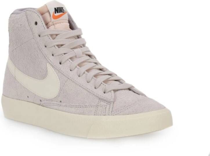 Nike Vintage Leren Sneakers Grijs Heren