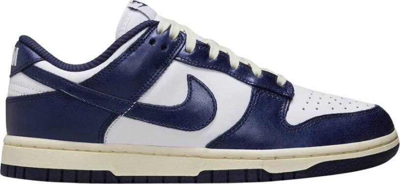 Nike Vintage Navy Dunk Low Limited Edition Multicolor Heren
