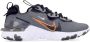 Nike React Vision Running Schoenen smoke grey black bright mandarin maat: 44.5 beschikbare maaten:44.5 45 46 - Thumbnail 2