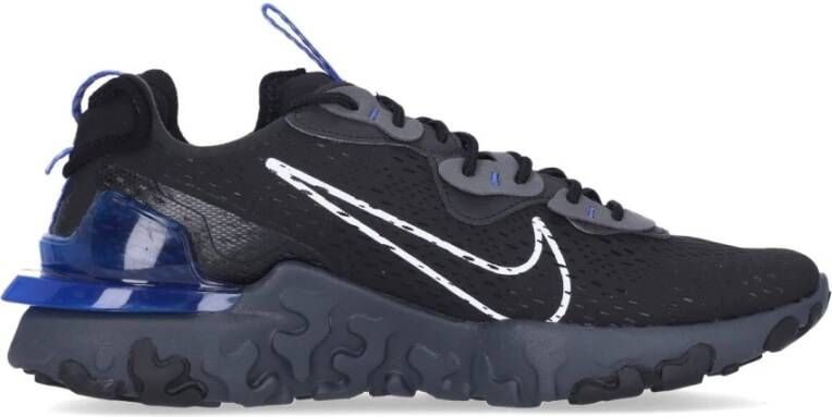 Nike Vision Lage Sneaker Zwart Wit Grijs